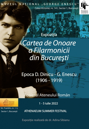Expoziția „Cartea de onoare a Orchestrei Ministerului Instrucțiunii Publice” 